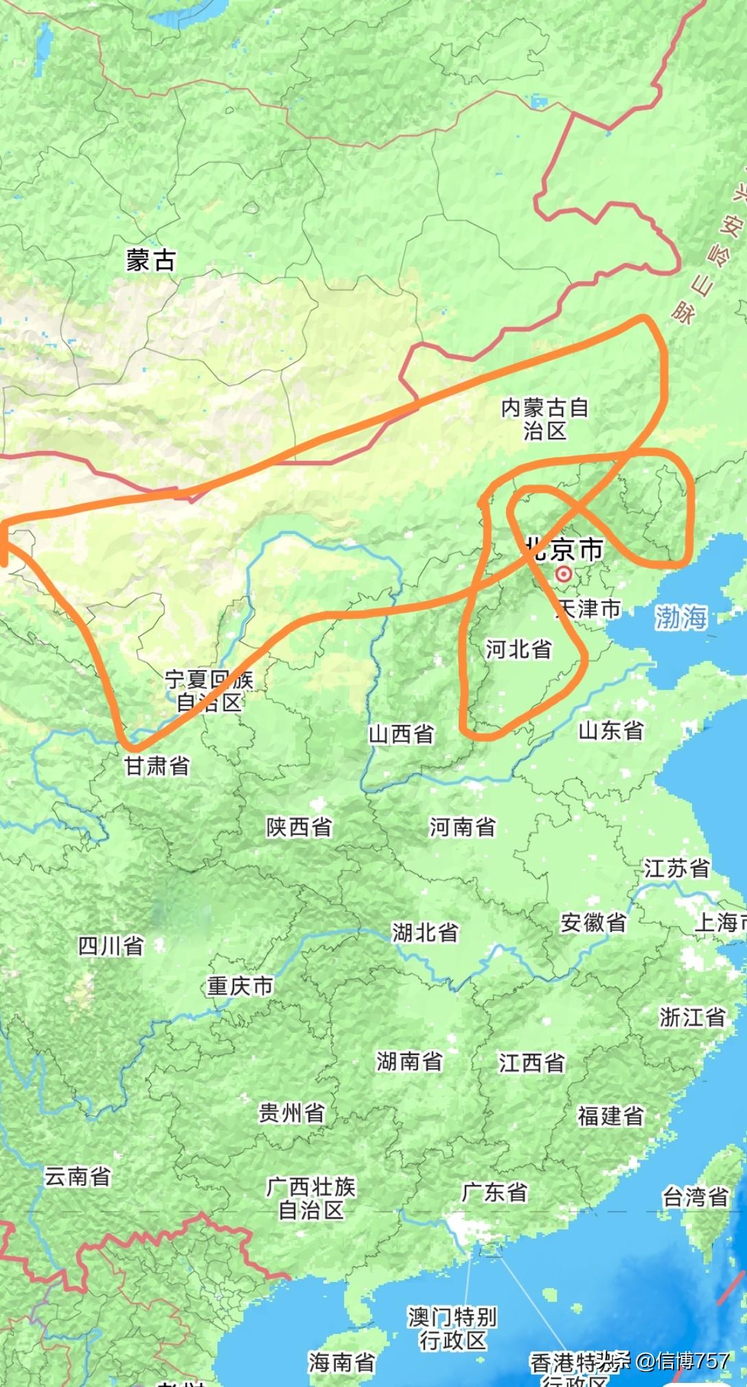 国内只有河北省、内蒙古和西藏没有去过了，有点奇怪的是，河北省离北京这么近，竟然从