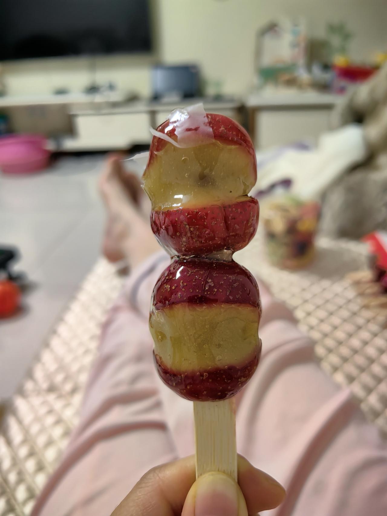 老公给我买的糖葫芦