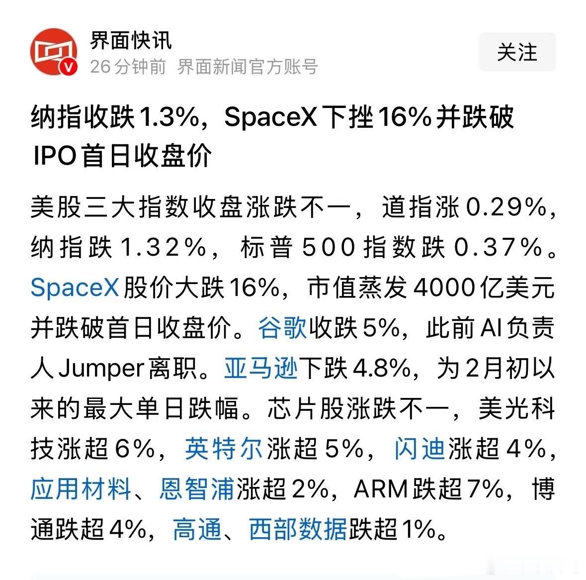 马斯克的SpaceX暴跌16%，A股的商业航天如何走：6月23日一觉醒来买商业航