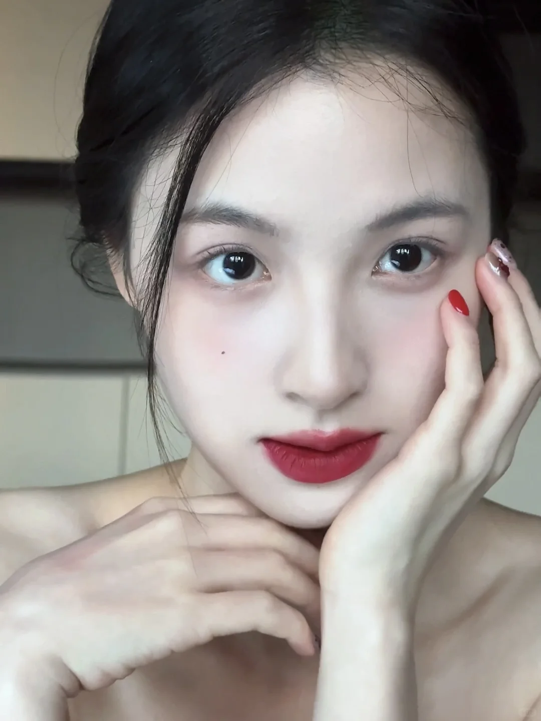 提前存 超级出片的微醺圣诞妆