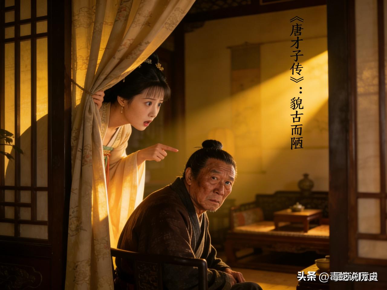 879年，晚唐宰相郑畋的女儿迷恋大才子罗隐，发誓非他不嫁。郑畋拗不过，把罗隐请到