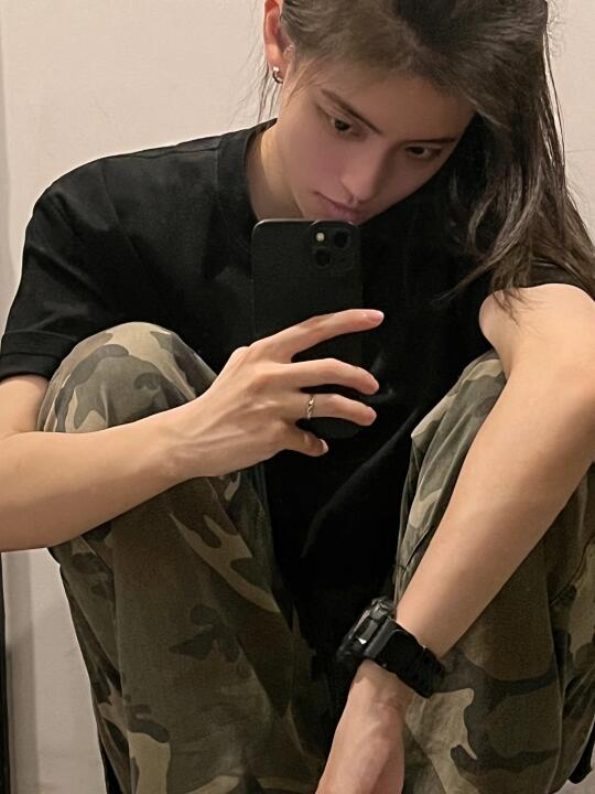 女生帅起来