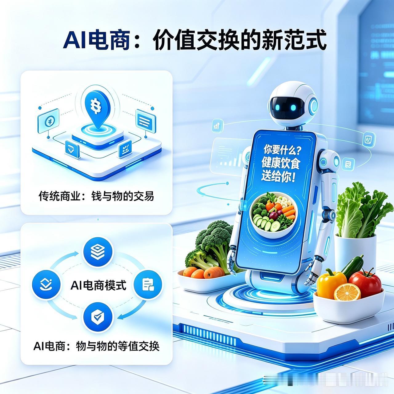 AI电商解决的四个根本问题
【前言】AI电商完全不同于传统商业模式，传统商业是产