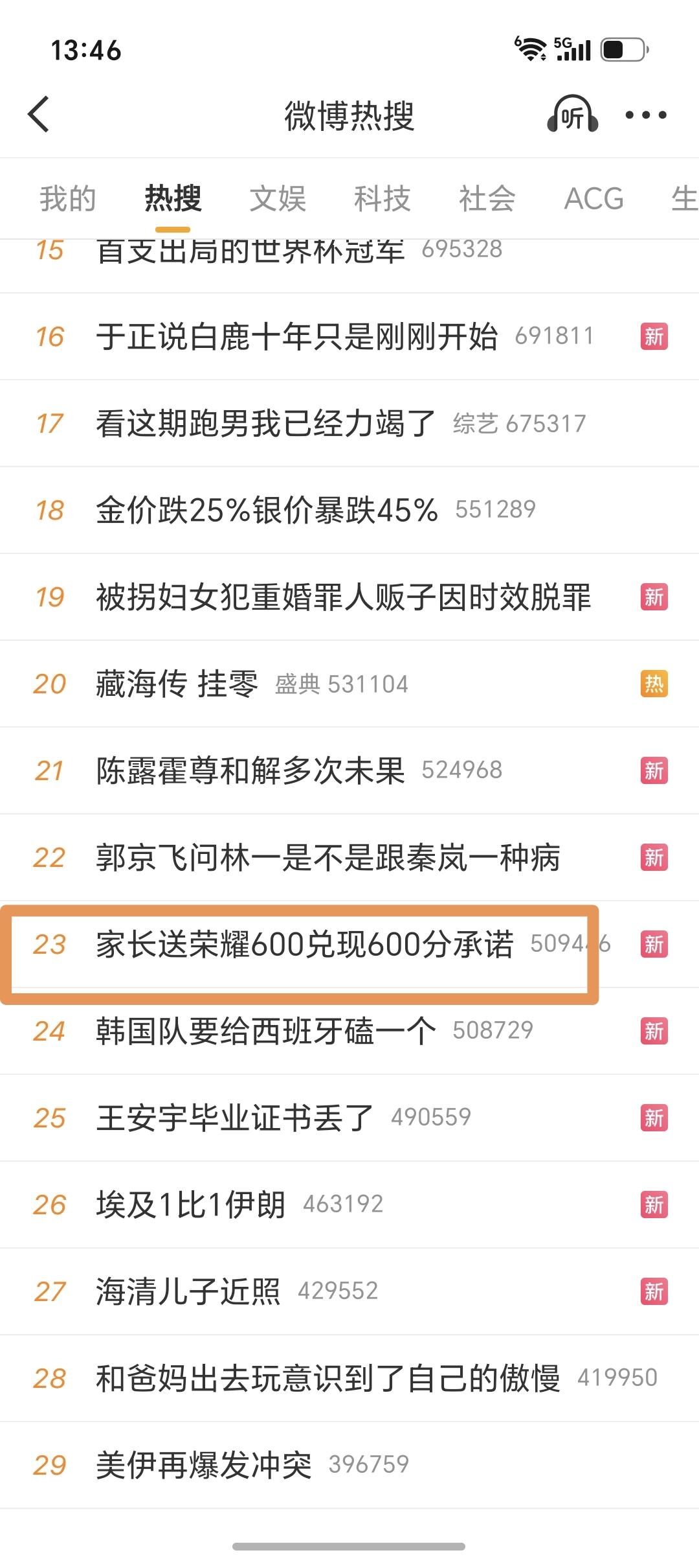这届家长太会玩了，高考考600分送荣耀600手机。不仅精准兑现了承诺，更用双六百