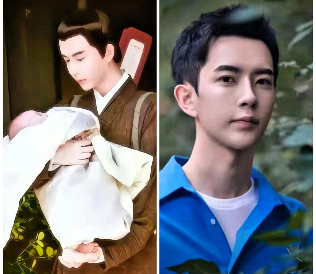 看到这张照片，眼眶瞬间就红了！
如果他能结婚生子
一定是个好丈夫、好爸爸，
看他