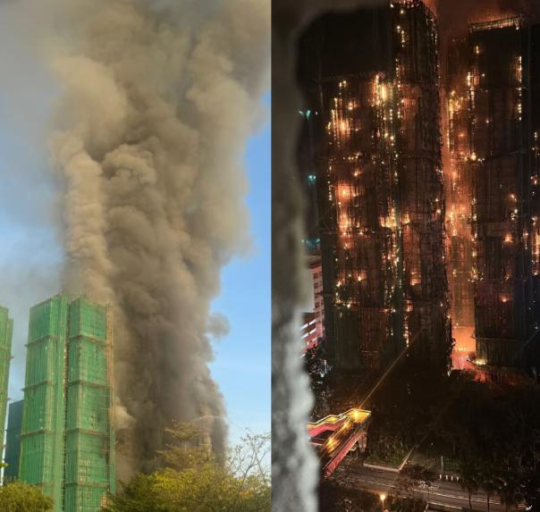 发现没？
科学高效的高楼灭火措施，
才是个狠人。为什么这么说？朋友住大埔宏福苑附