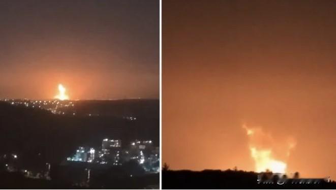 以色列贝特谢梅什郊区一军工厂发生大爆炸，爆炸升起的蘑菇云引发附近居民短暂恐慌。起