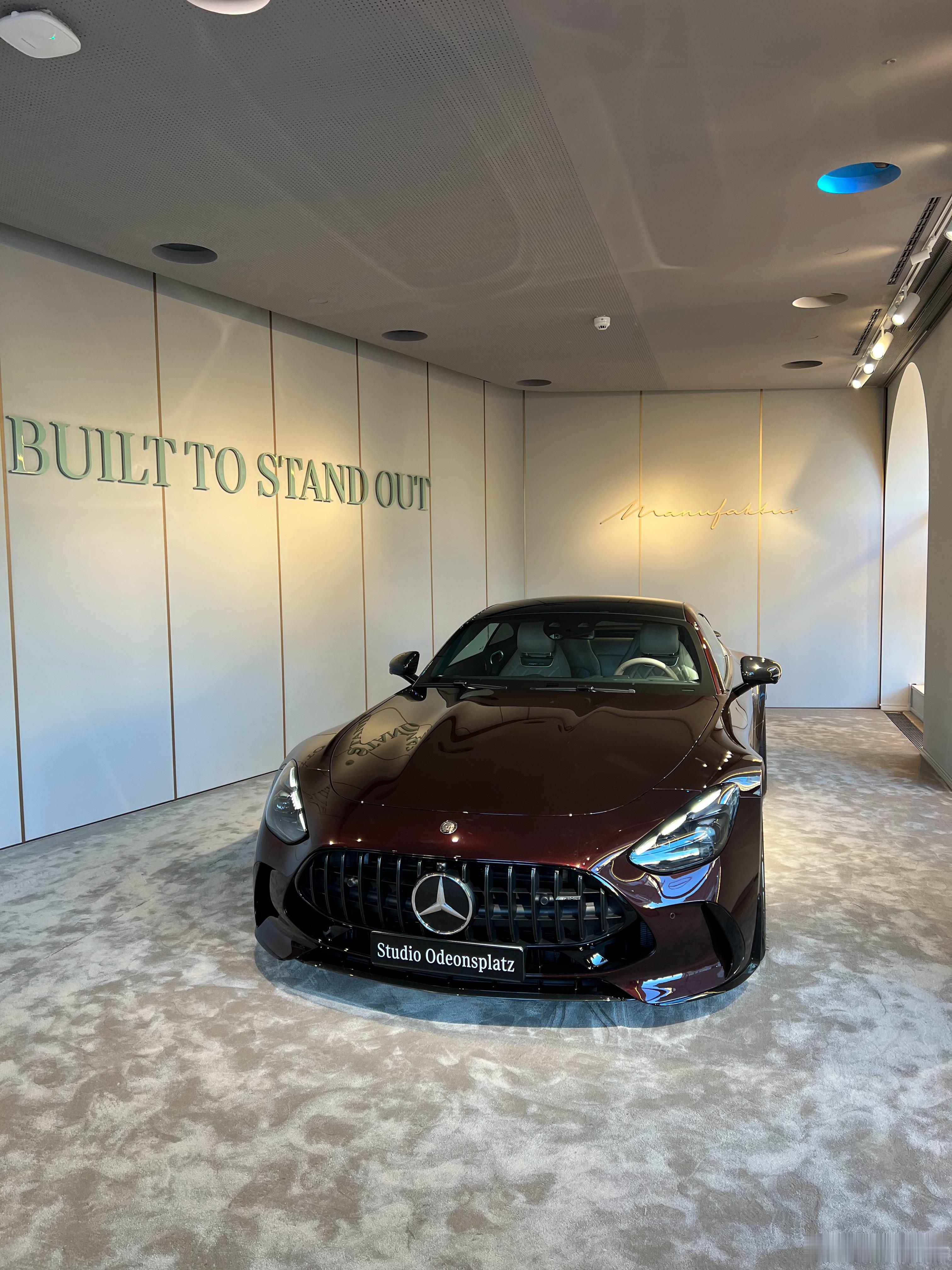 定制版的新AMG GT[爱你]汽场全开德国汽车见闻 ​​​