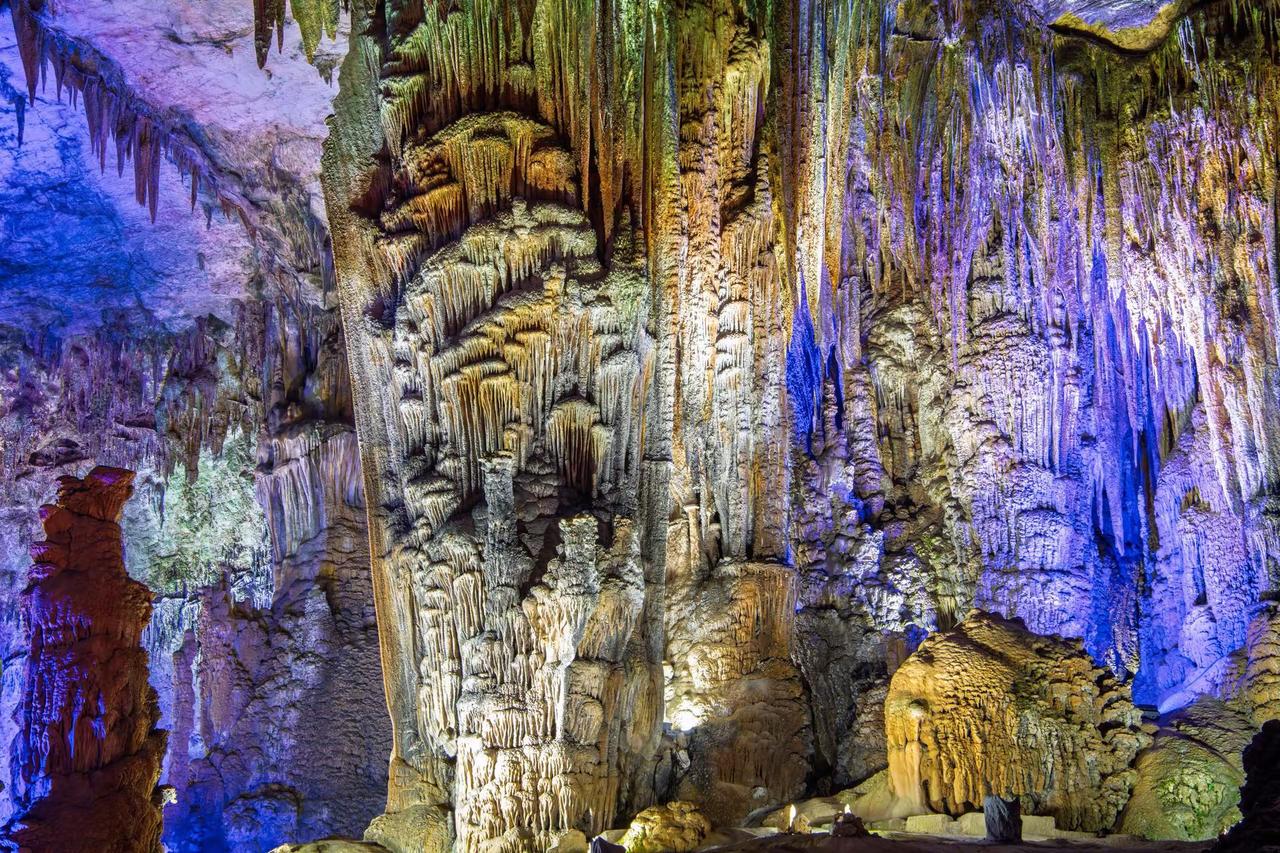 贵州织金洞。贵州织金洞