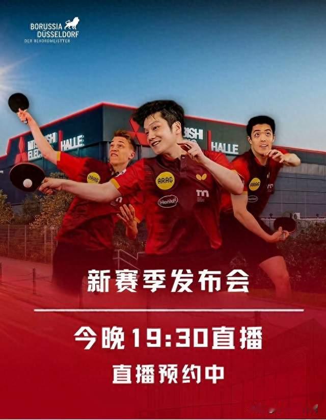 樊振东亮相杜塞尔多夫发布会！告别三冠王旧主，开启新征程