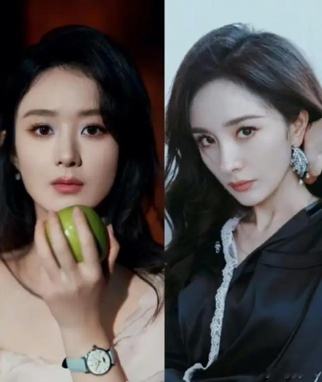 内娱各年龄段天选对家85花是赵丽颖和杨幂，90花是杨紫和迪丽热巴，95花是赵露思