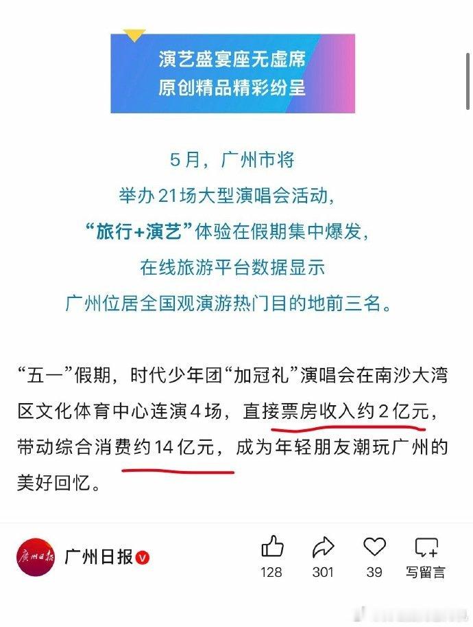 时代少年团号召力时代少年团演唱会带动消费 时代少年团号召力，时代少年团演唱会带动