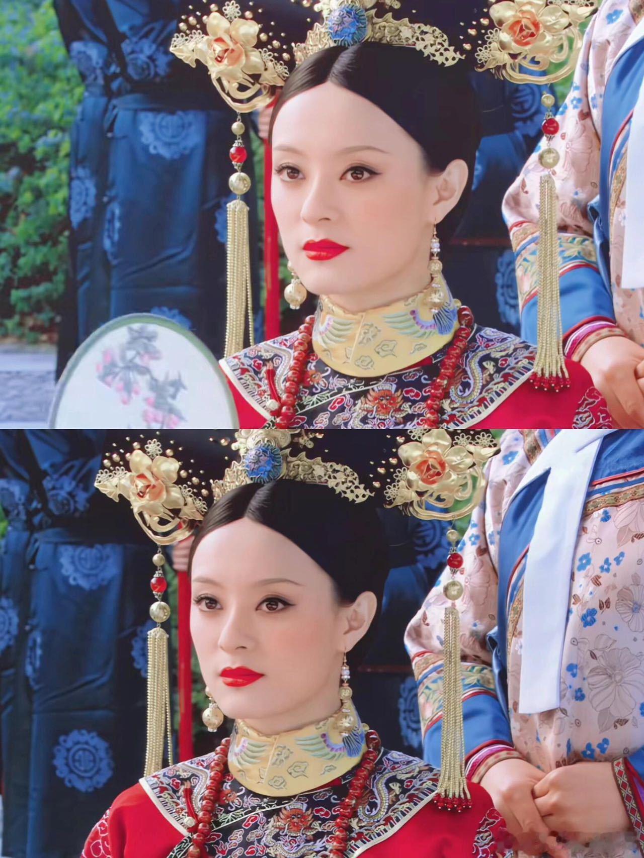红是甄嬛严选的事业色 每次看到红袍甄嬛都忍不住感叹，这才是真正的大女主！从容应对