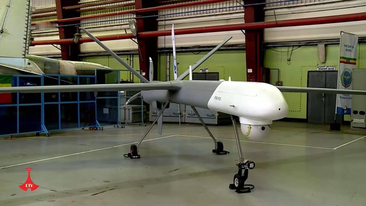 俄罗斯“猎户座-E”查打一体无人机（编号：OV-1921），可能由埃塞俄比亚购买