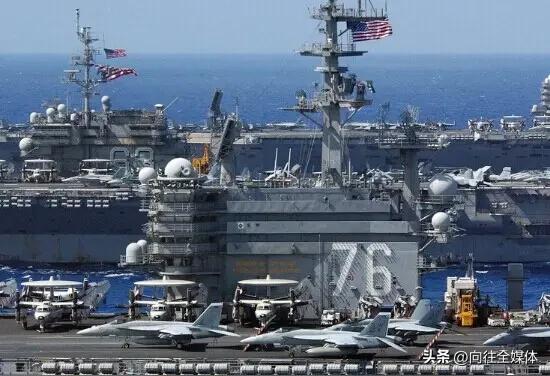 四大航母战斗群全球摆开！美军多线作战能力，到底有多强？
 
近期美军罕见出动四大