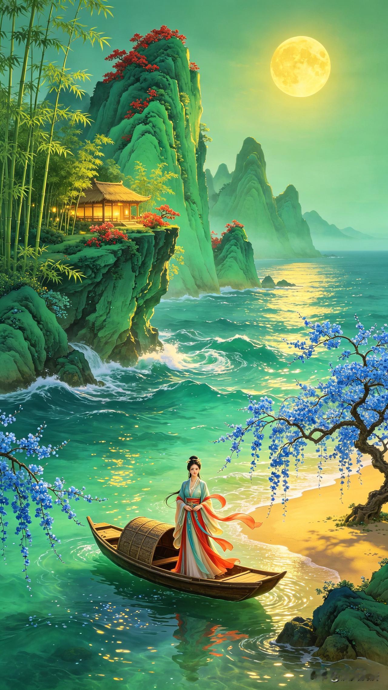 缘起缘灭，皆是天意；花开花落，无非时节
相逢不语，别后常忆；相守无痕，去留随风