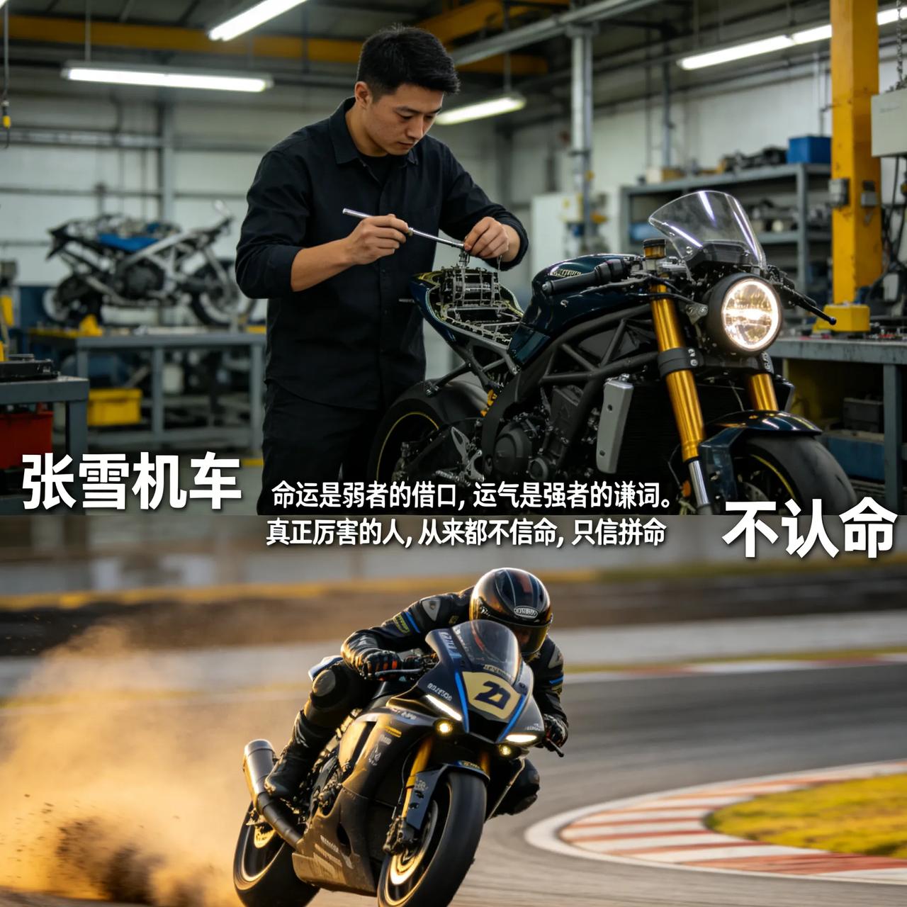 张雪和德比斯，
就是两个不认命的人。
 
一个草根出身，被人看不起，
偏要造出属