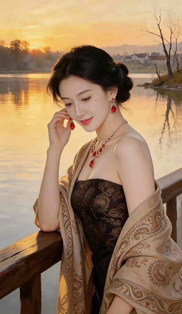 曾经沧海难为水，
除却巫山不是云。
两情若是久长时。
心灵相守最惬意。