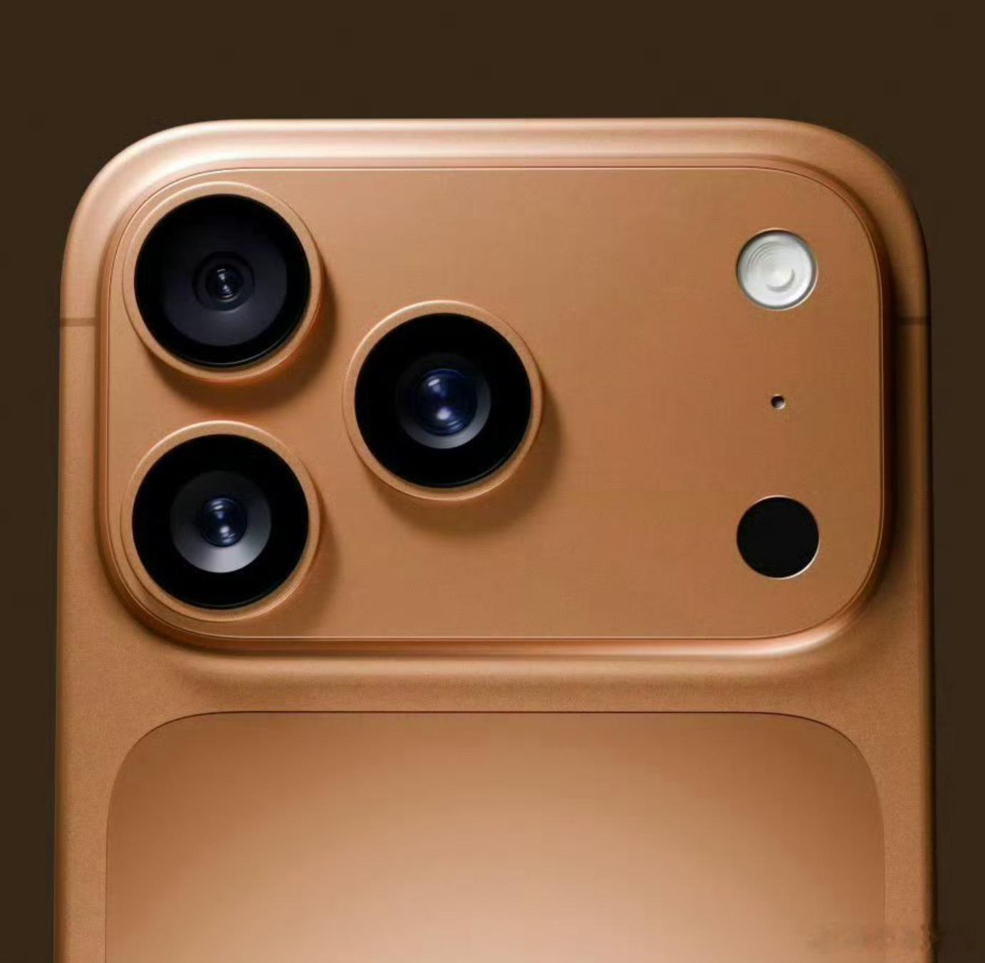 iPhone17Pro最新外观曝光 新版渲染图这色彩饱和度要比之前低些，[笑cr