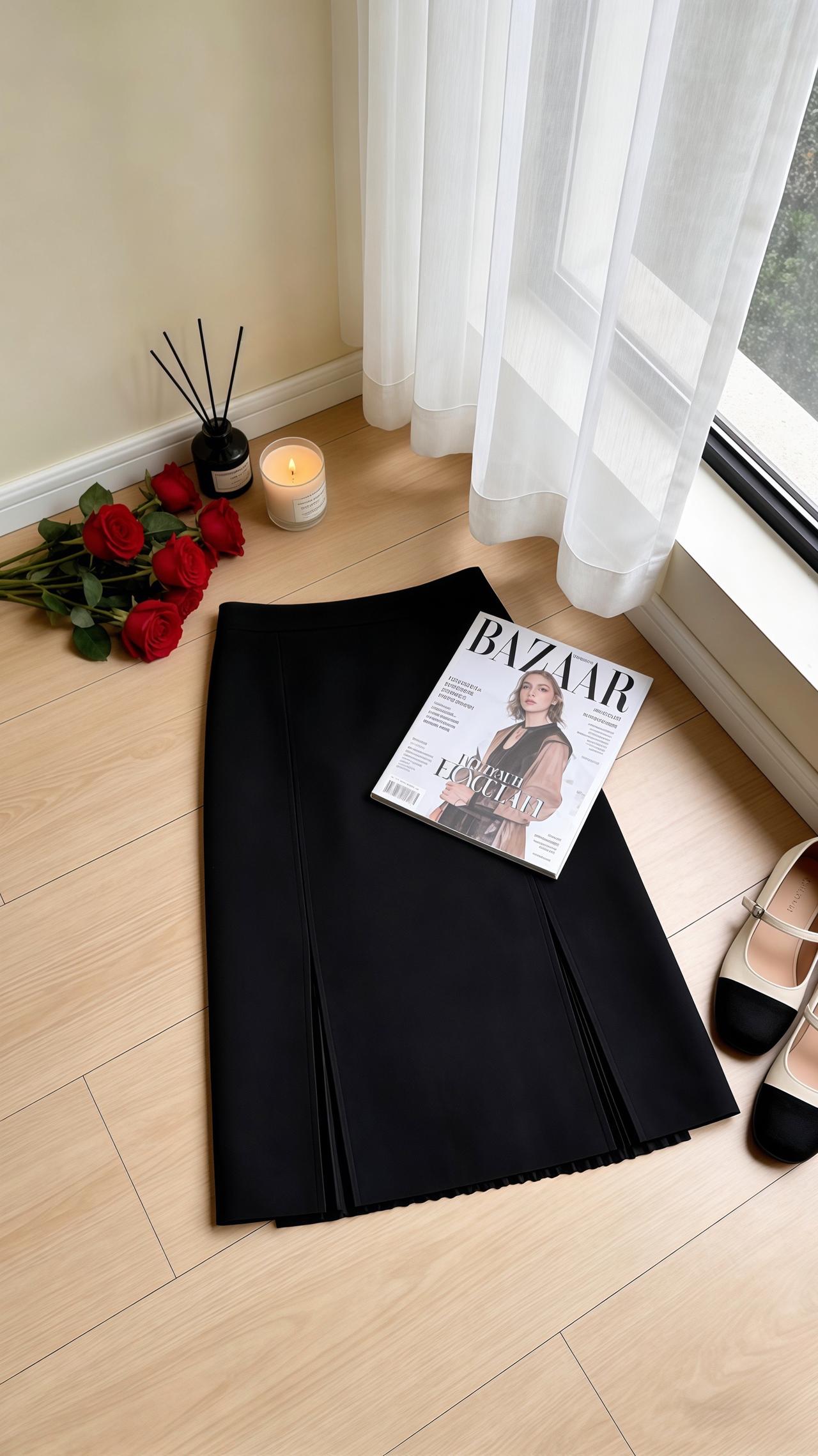 高腰显瘦半身裙 休闲百搭显高显瘦显腿长