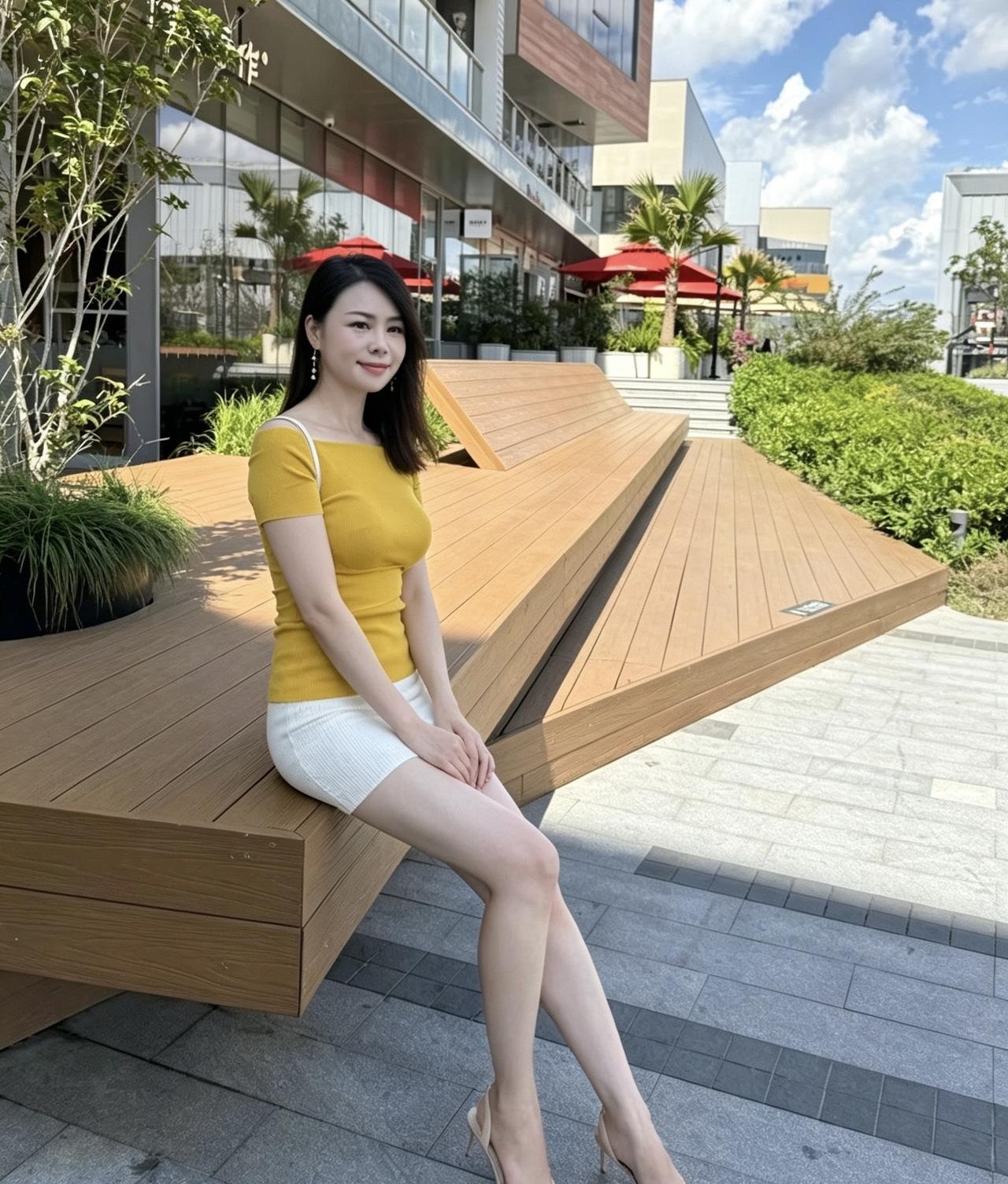 黄衣女子