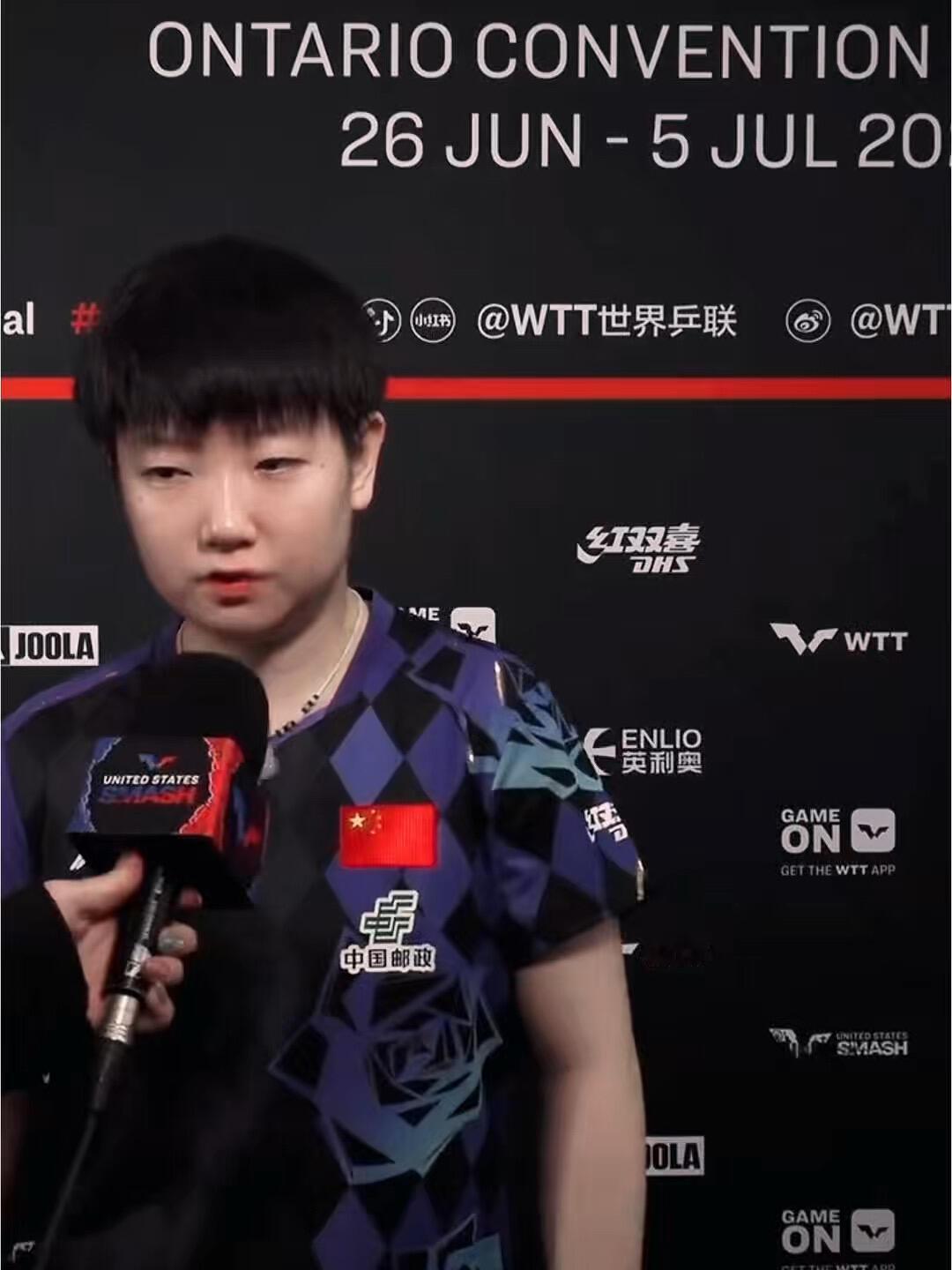万众期待的采访，莎莎说话就是有水准，经历一些更加积极，坦言混双，比较正常！
现在