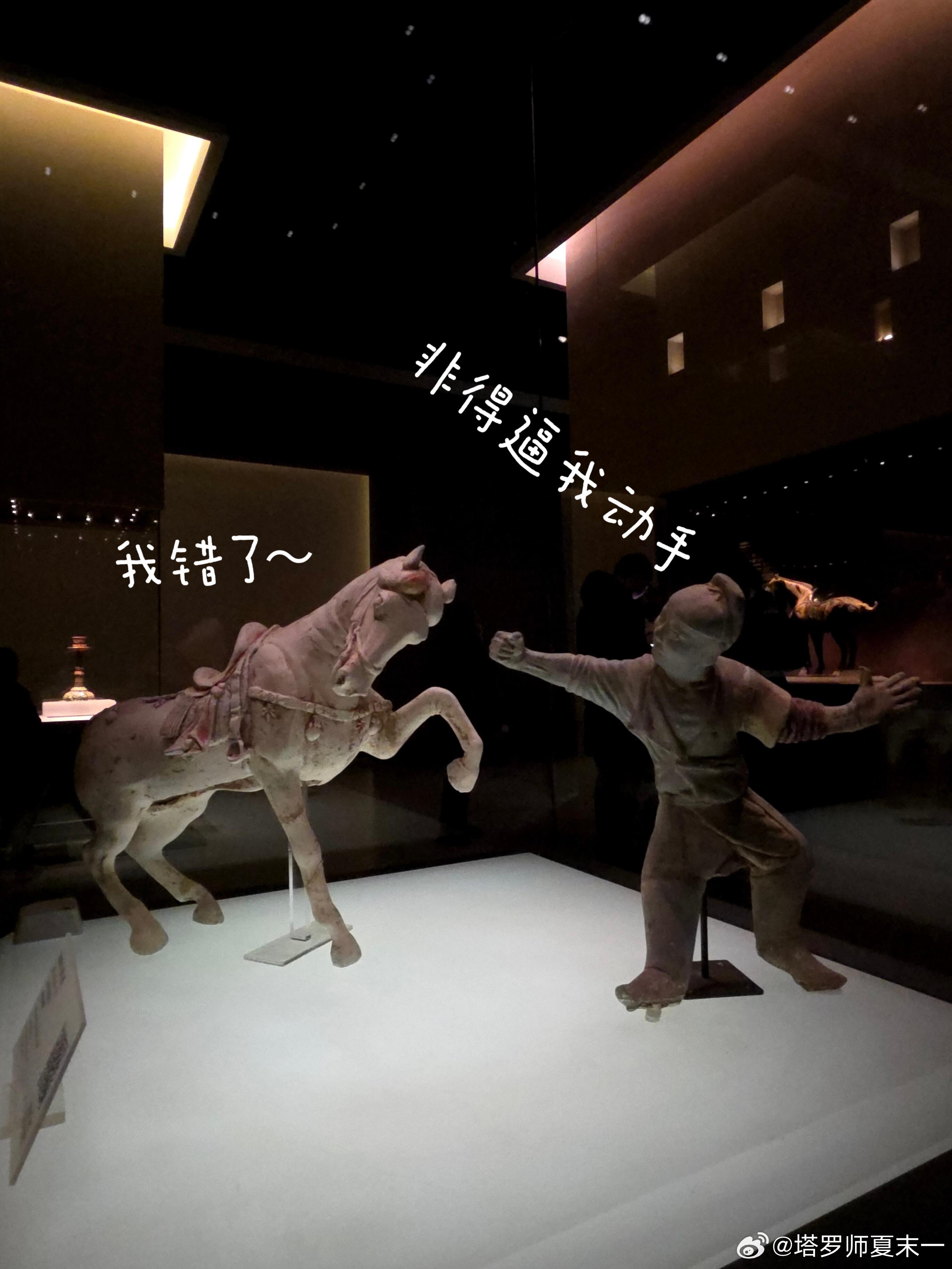 洛阳博物馆没去成，看看网友们拍的图解解馋，文物怎么能这么可爱，更想去了