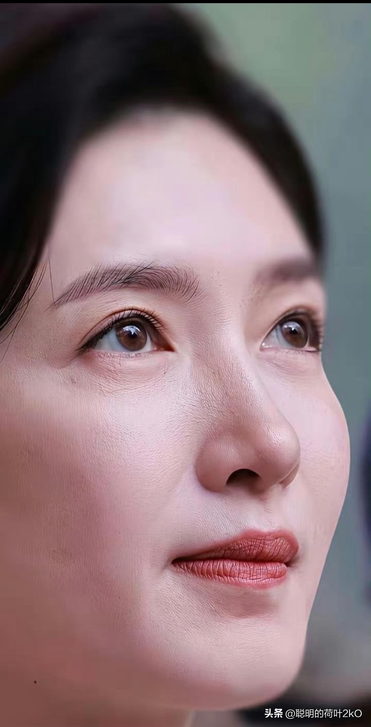 江疏影怼脸美图，女神的气质永远这么好