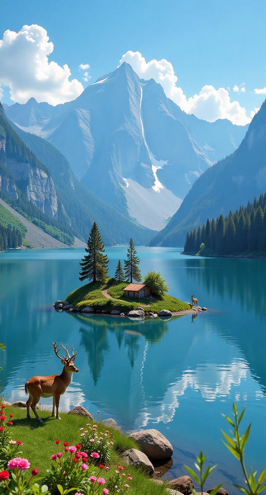 看看你相册里的山水照片