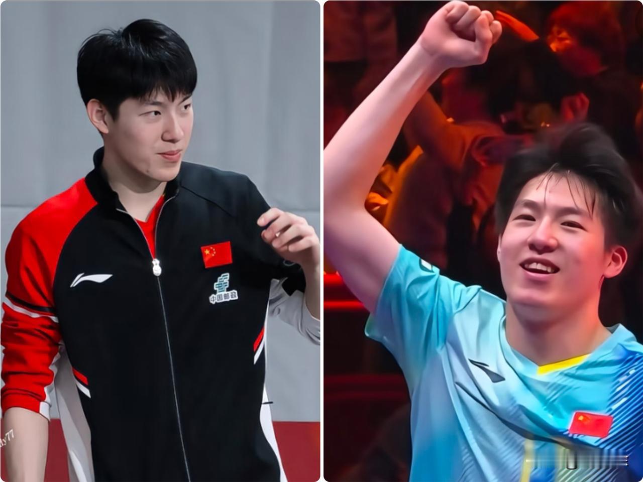 不得不承认，
温博瑞的含金量还在上升！
在WTT太原站男单决赛中

国乒小将温博