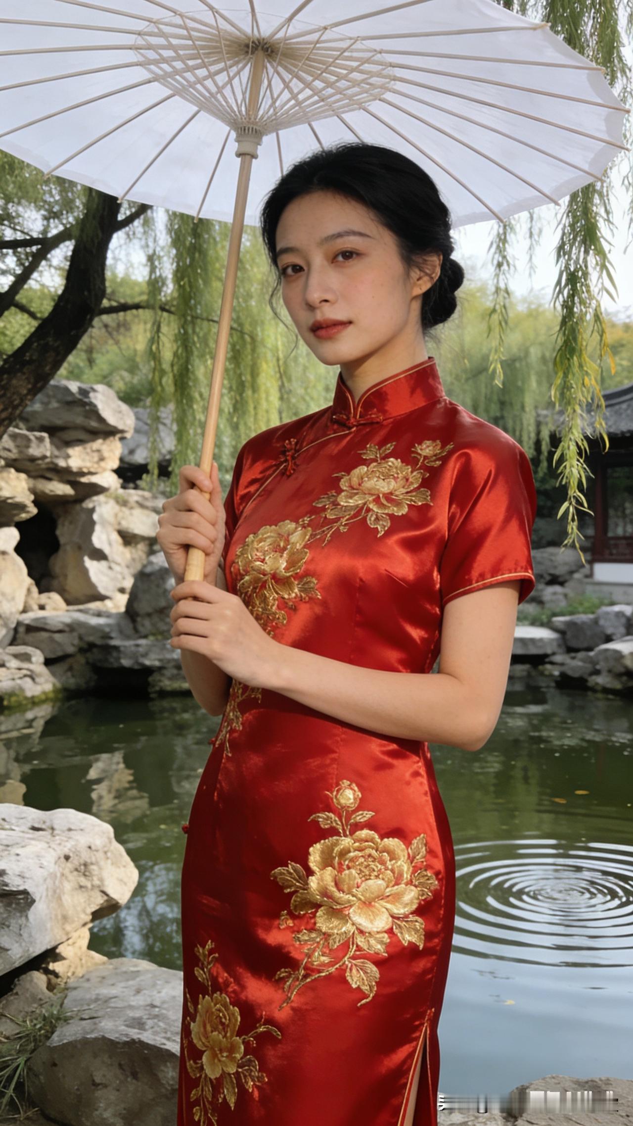 AI创作的8K超高清美轮美奂的古风图片