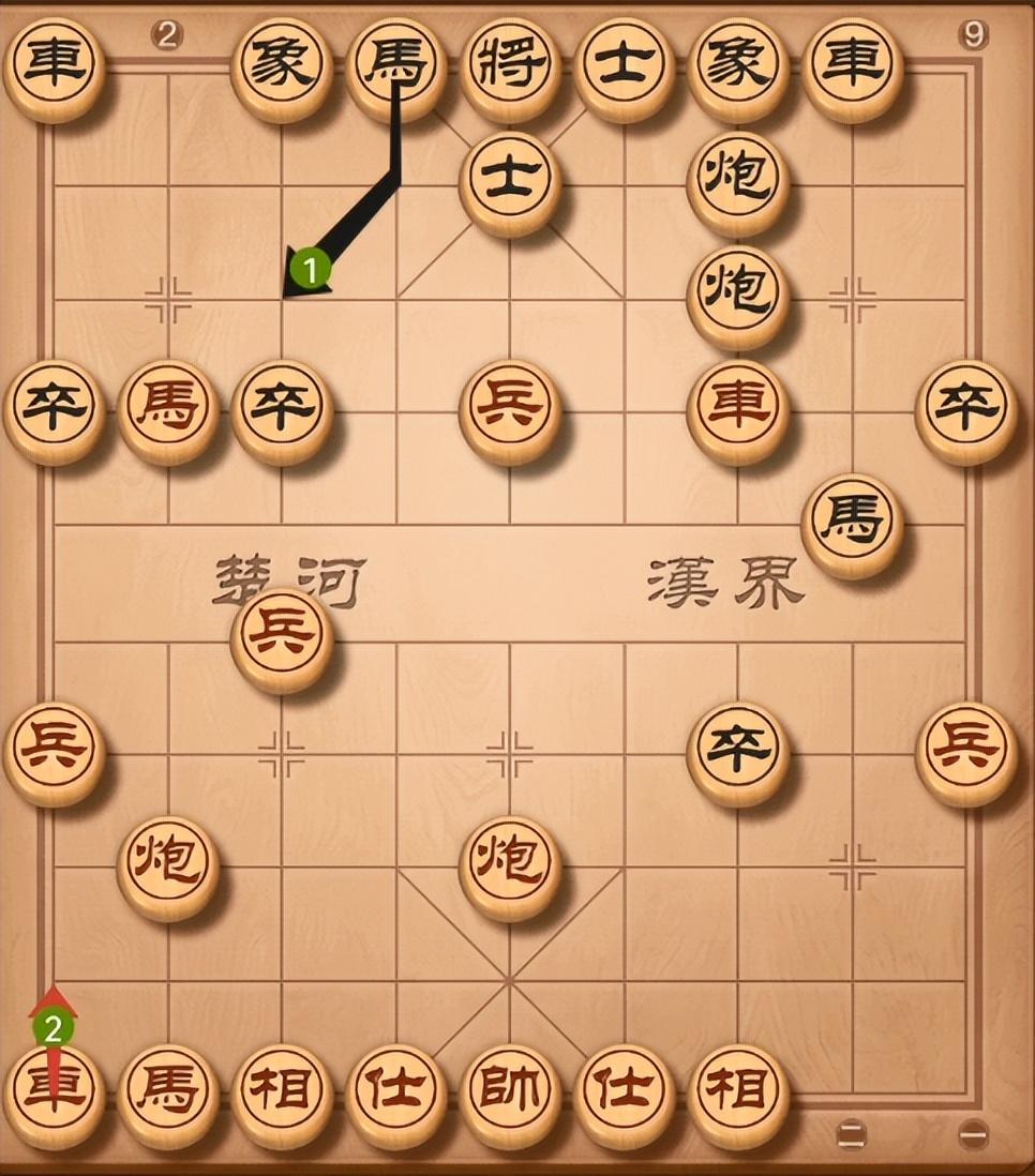 #象棋#
象棋中局战术练习：看下方图片，黑方如何才能解杀还杀？最后一张图片，黑方