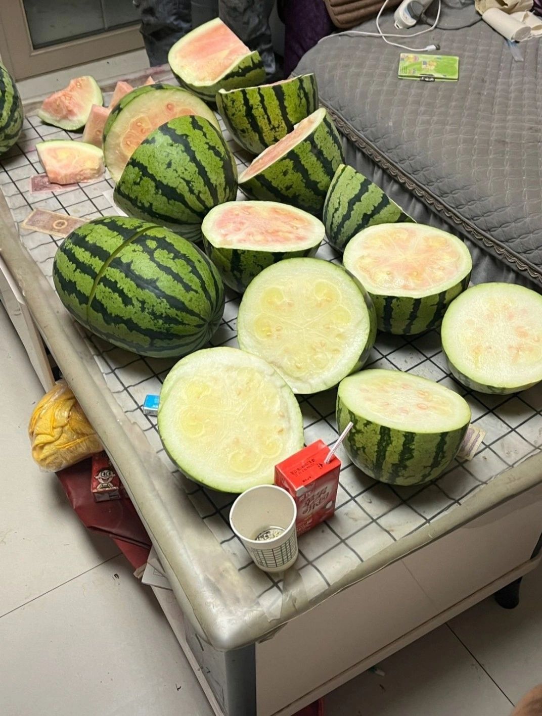 这是有多么好的运气，才能选中这么好的瓜 ​​​