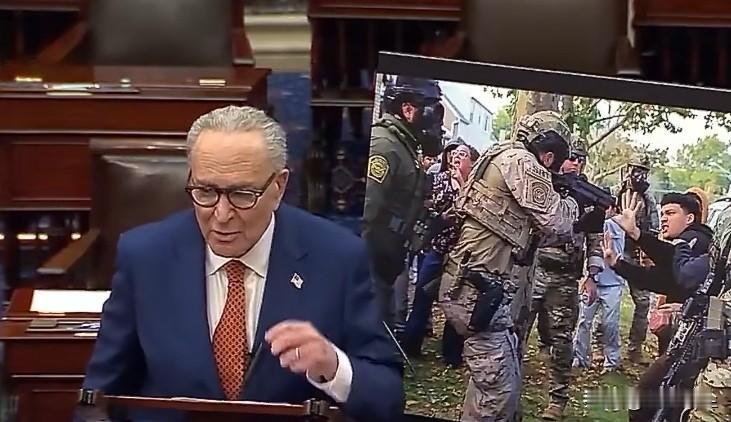 参议员舒默痛批白宫官员: 美国人民需要真相，和问责，现在就要，我很高兴像保罗参议