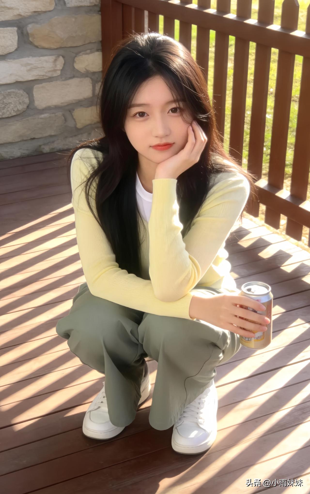 今日份自拍打卡～不刻意摆拍，主打一个随手记录的松弛感，五官跟着心情走，颜值全靠快