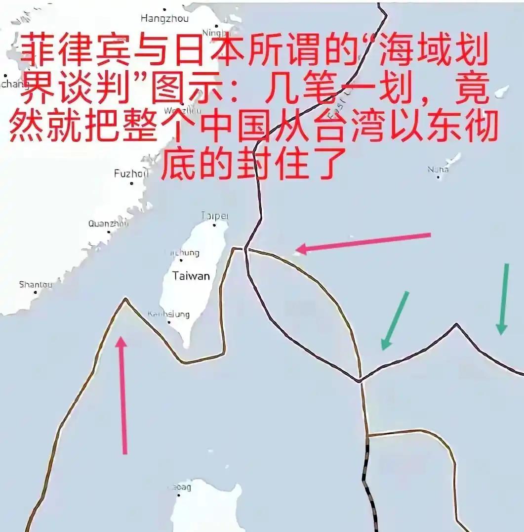 日本和菲律宾要瓜分台湾东部海域了，一向说这些“民主盟友”会支持他“抗中保台”的民