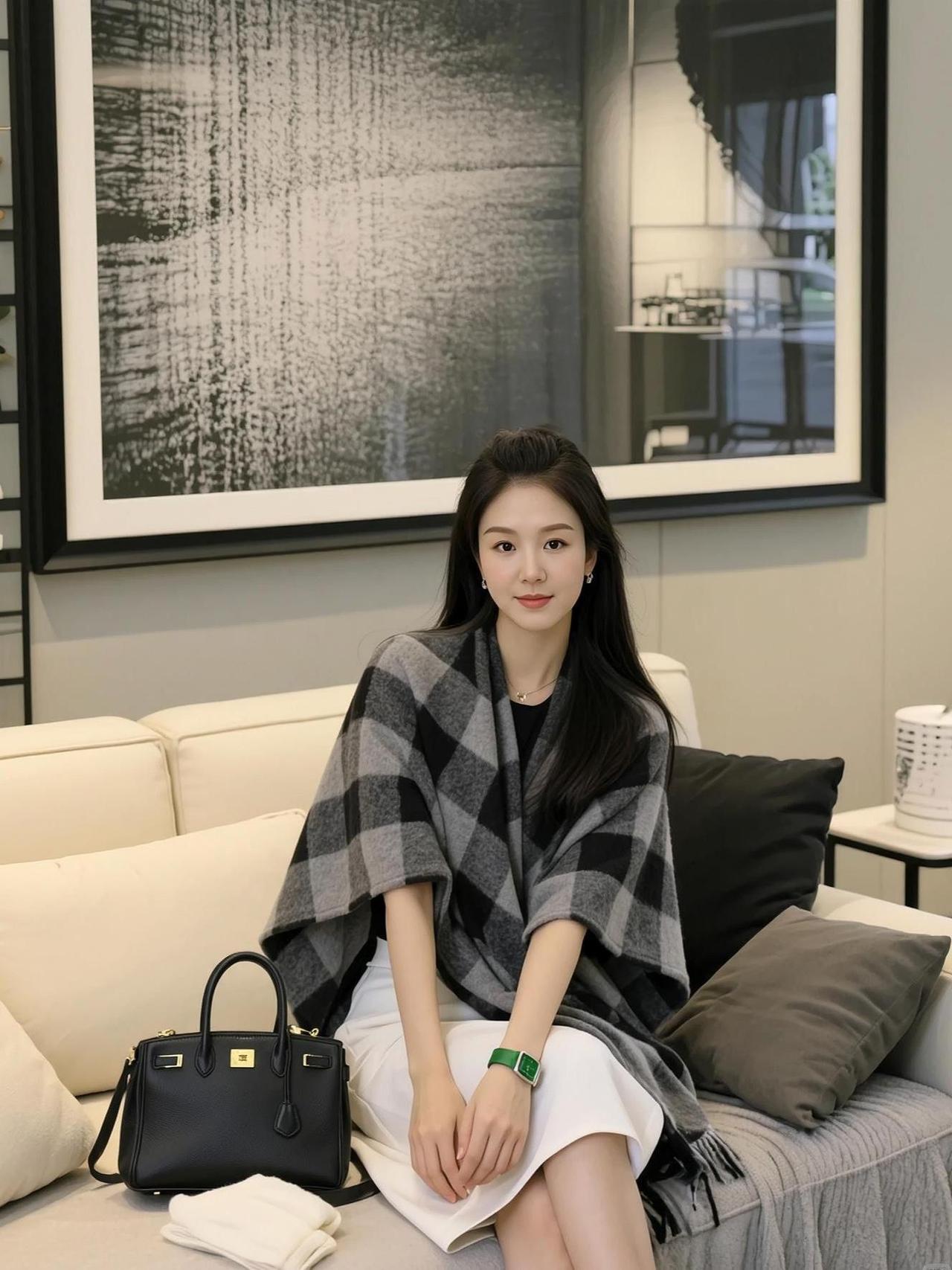 AI简约沙发写真 抖音ai创作