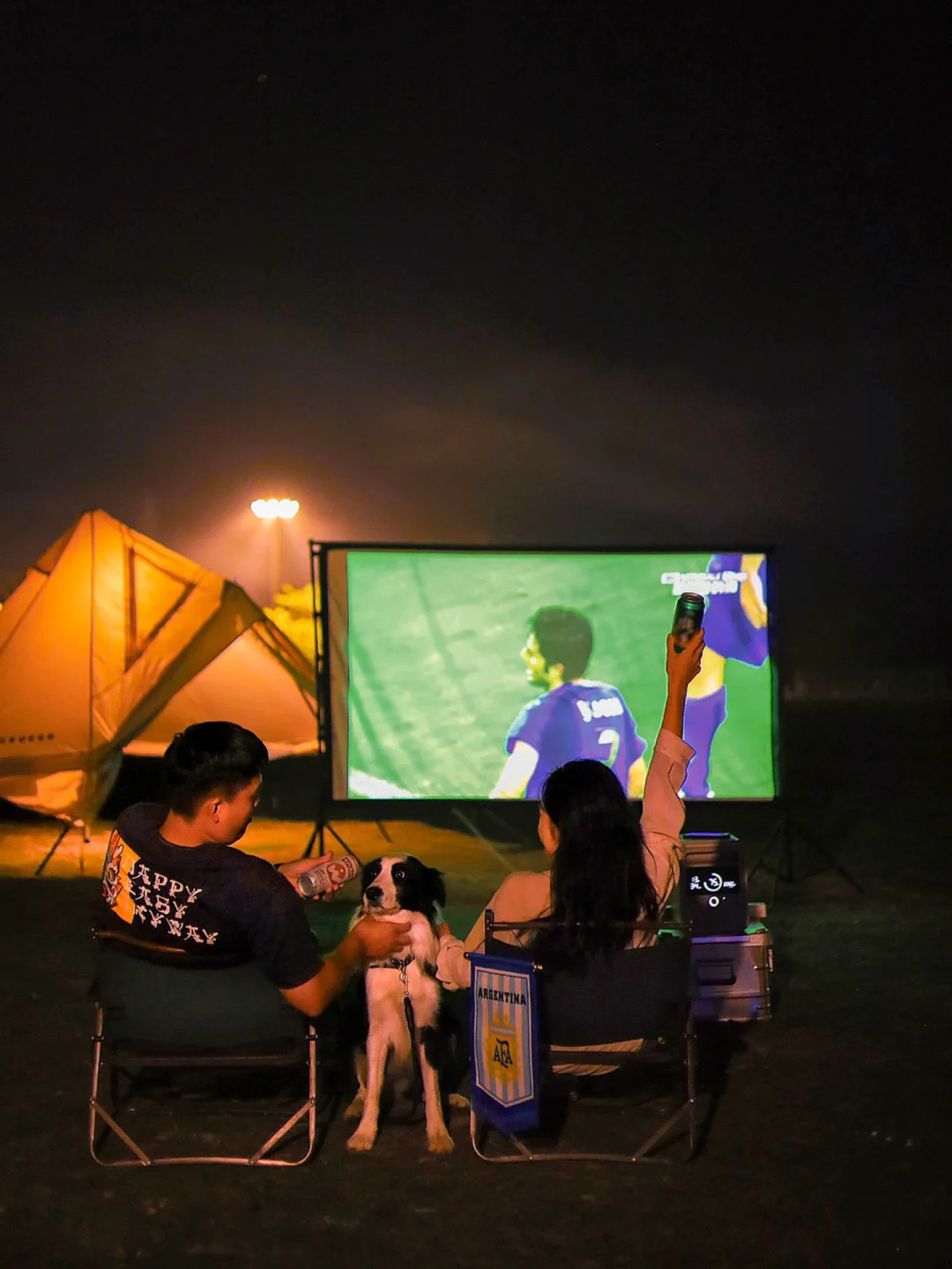 🏕️户外影院装备攻略⚽️一起来看世界杯🎉