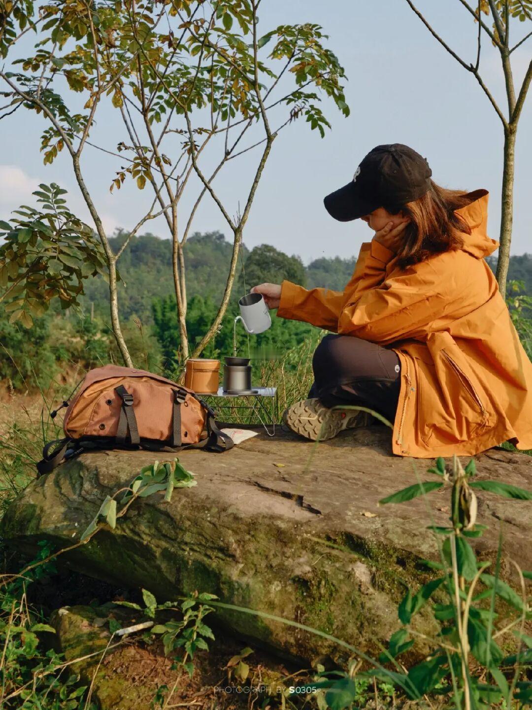 成都1h进山！撒野奔跑，盘坐，发呆喝咖啡☕