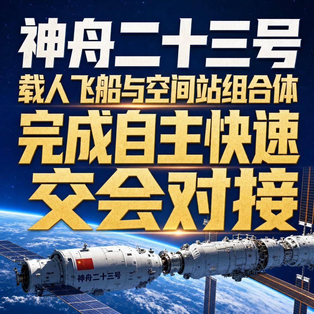 神舟二十三号3.5小时快速径向对接天和核心舱
3.5小时。这个时间放在十年前，足