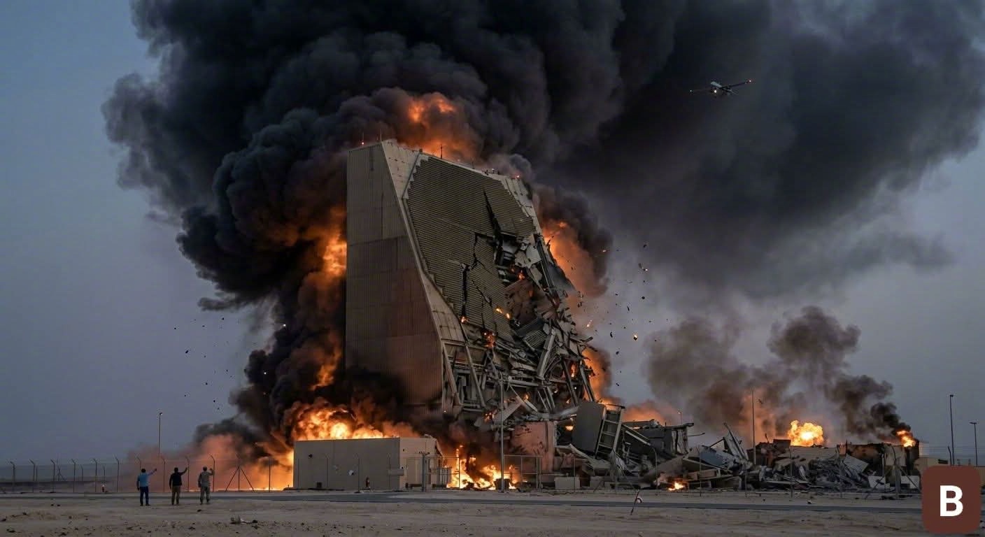 伊朗伊斯兰革命卫队：部署在卡塔尔的美国FPS132雷达（探测距离达到5000公里