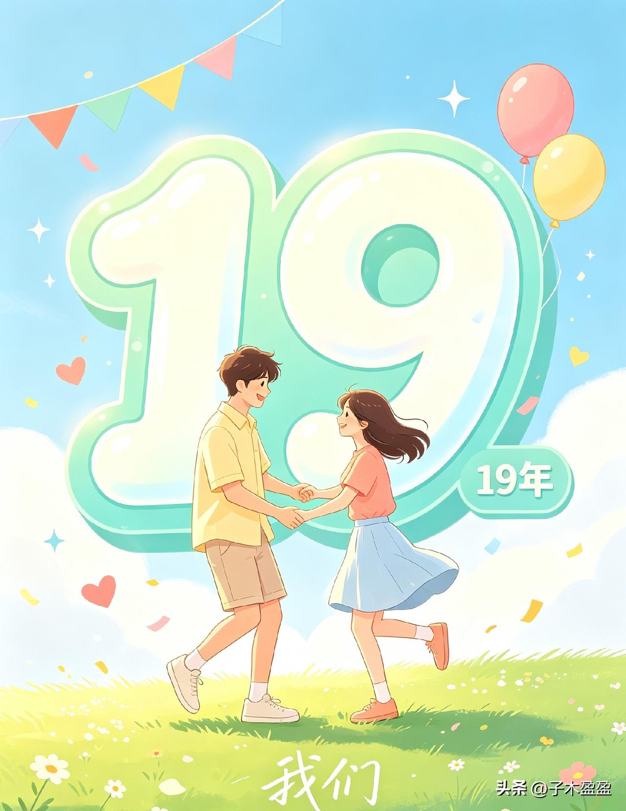 天哪，到今天，算起来我和s先生认识竟然整整19年了。

感谢岁月的馈赠，在最好的