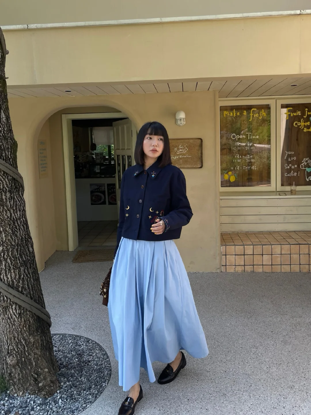 太喜欢这组ootd啦🐧