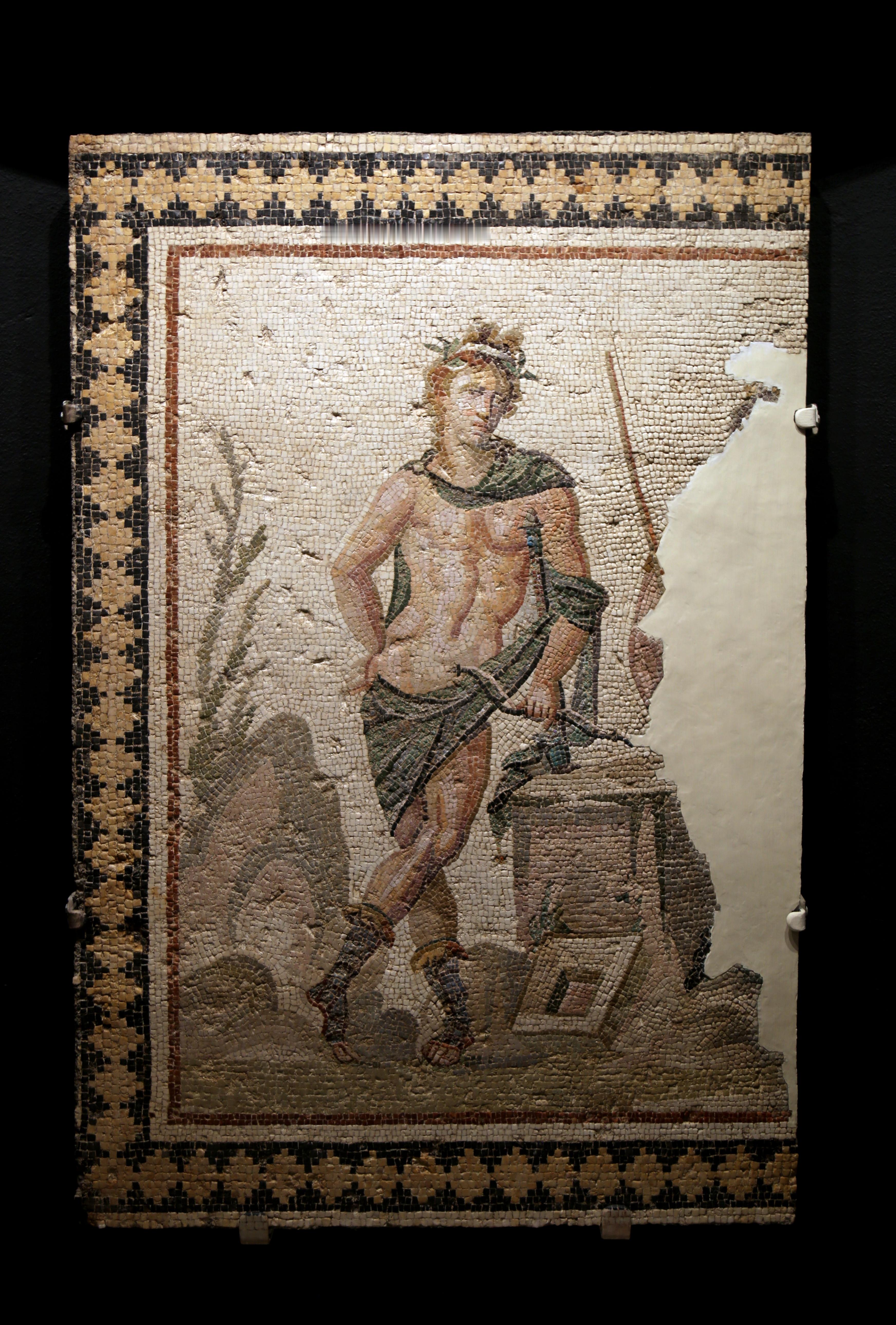 美国华盛顿华盛顿Dumbarton Oak美术馆收藏的3-4世纪罗马帝国晚期的马