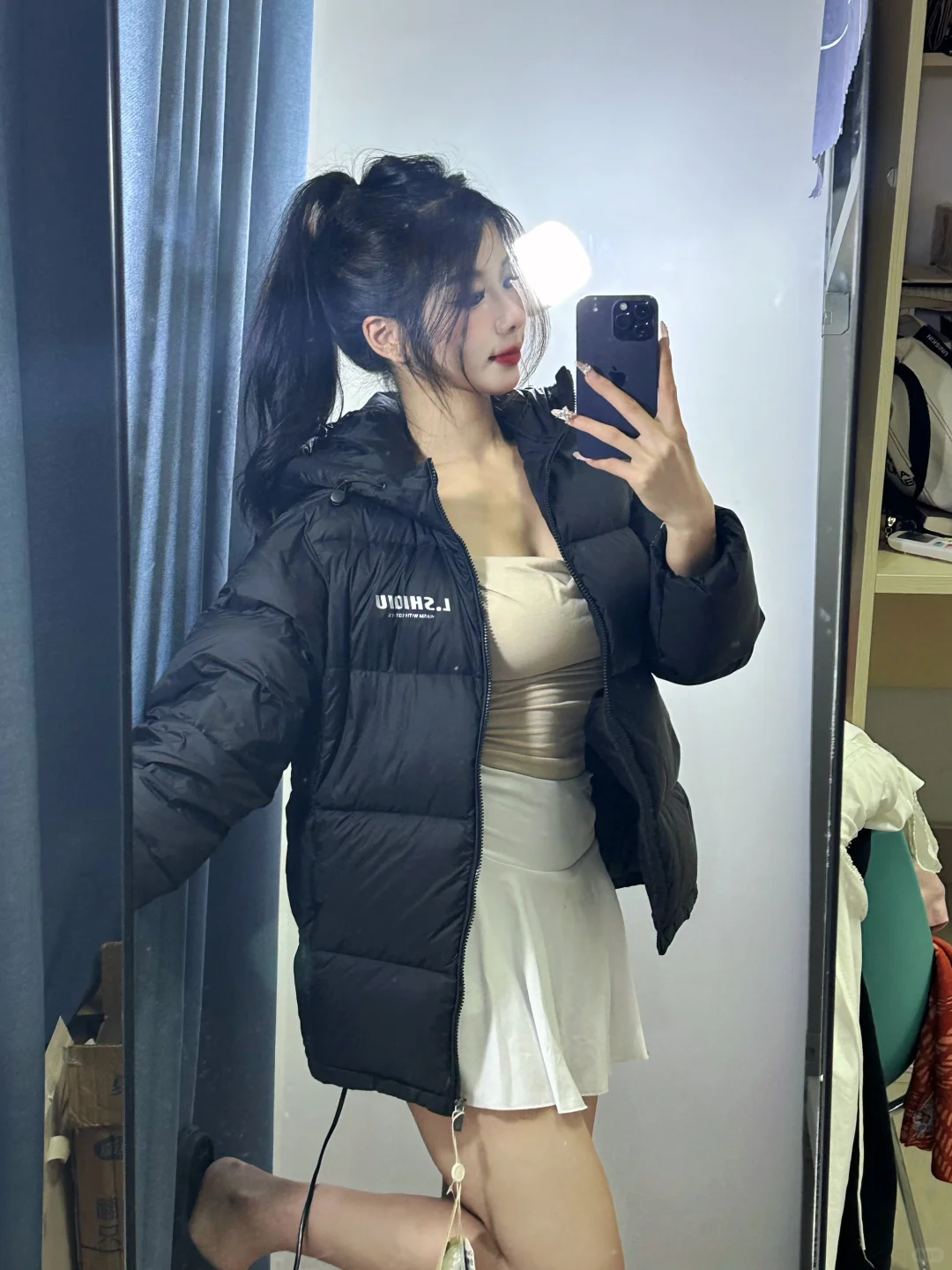 170/118 果然黑色最显瘦‼️反季省钱小能手😎