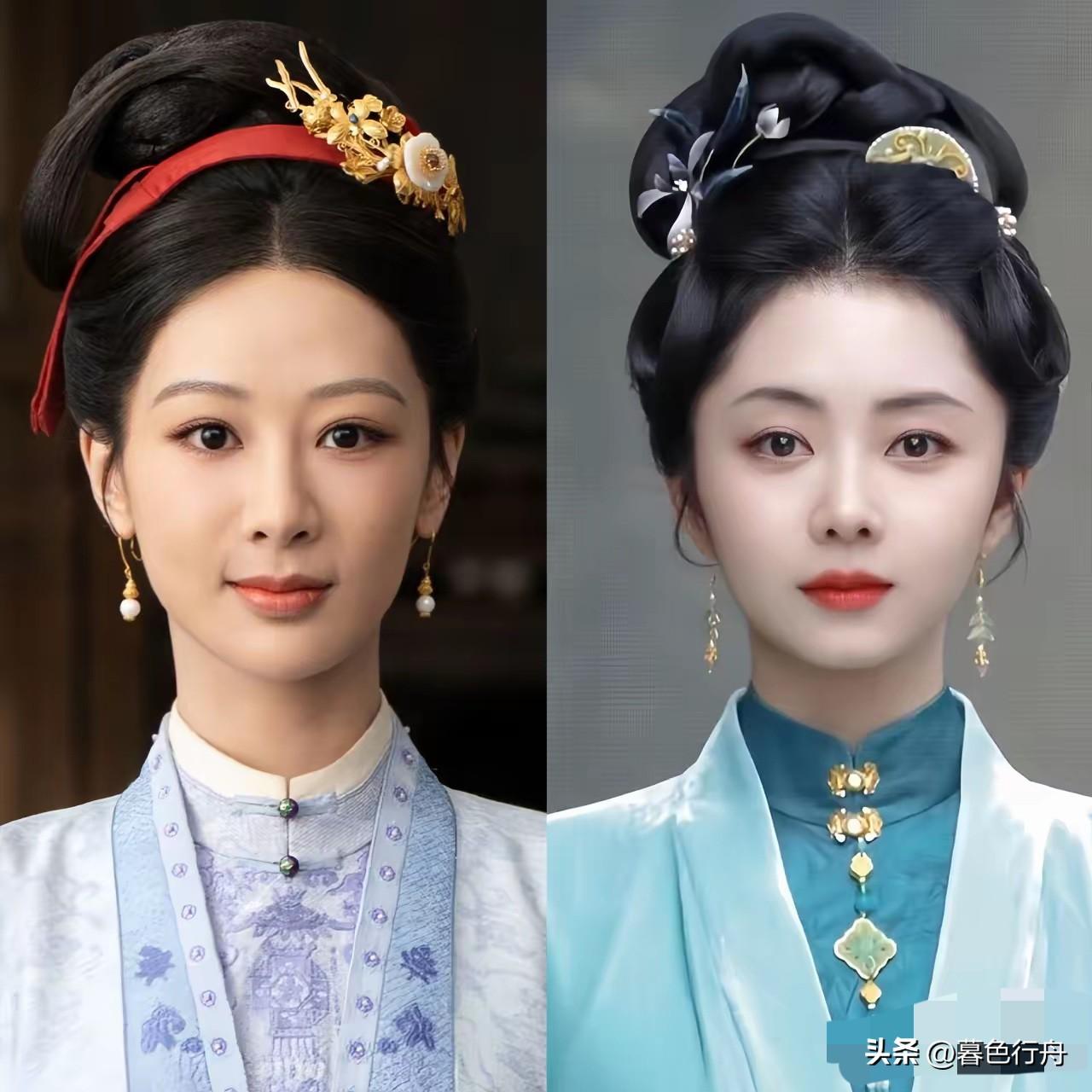 如果你是导演，
不许撒欢，
如果选下面两人，你会选谁作你的女主角？杨紫

和谭松