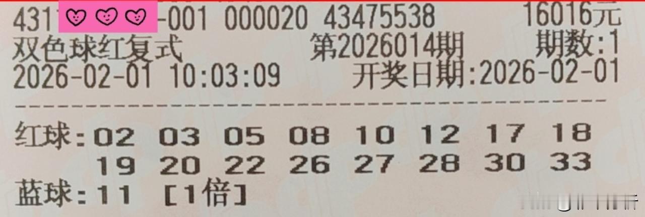 1.6万守号大复式继续坚定亮相，关键蓝球11没有任何变化，跨年守号如此之久肯定不