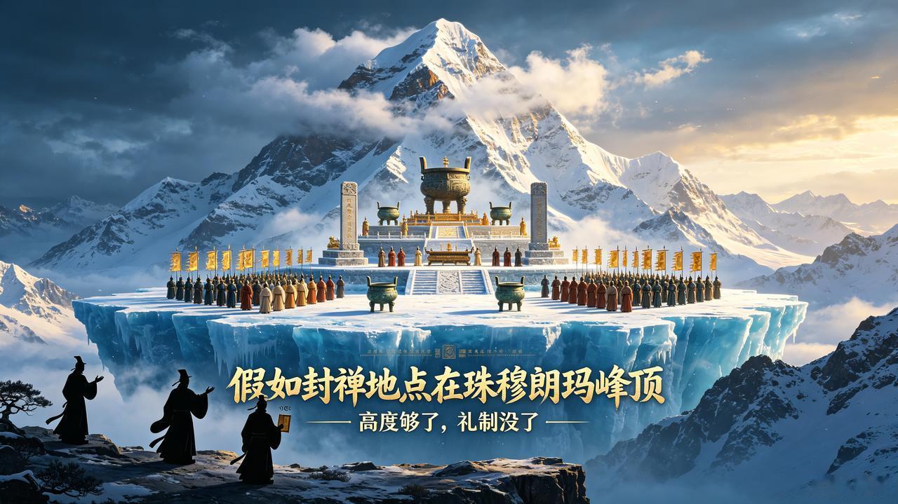 假如封禅的地点是在珠穆朗玛峰顶。

珠峰:       政哥，你好牛呀，扫灭六国