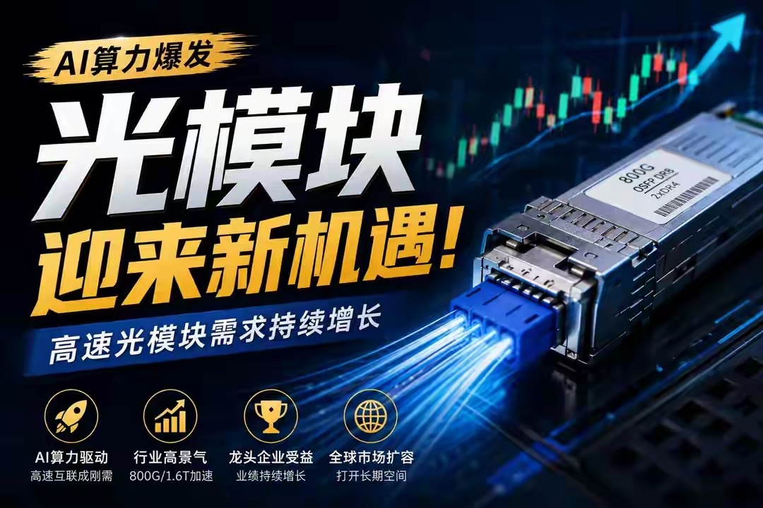 【股市闲聊】光模块有哪些龙头值得关注？中际旭创：高速光模块龙头，在800G产品领