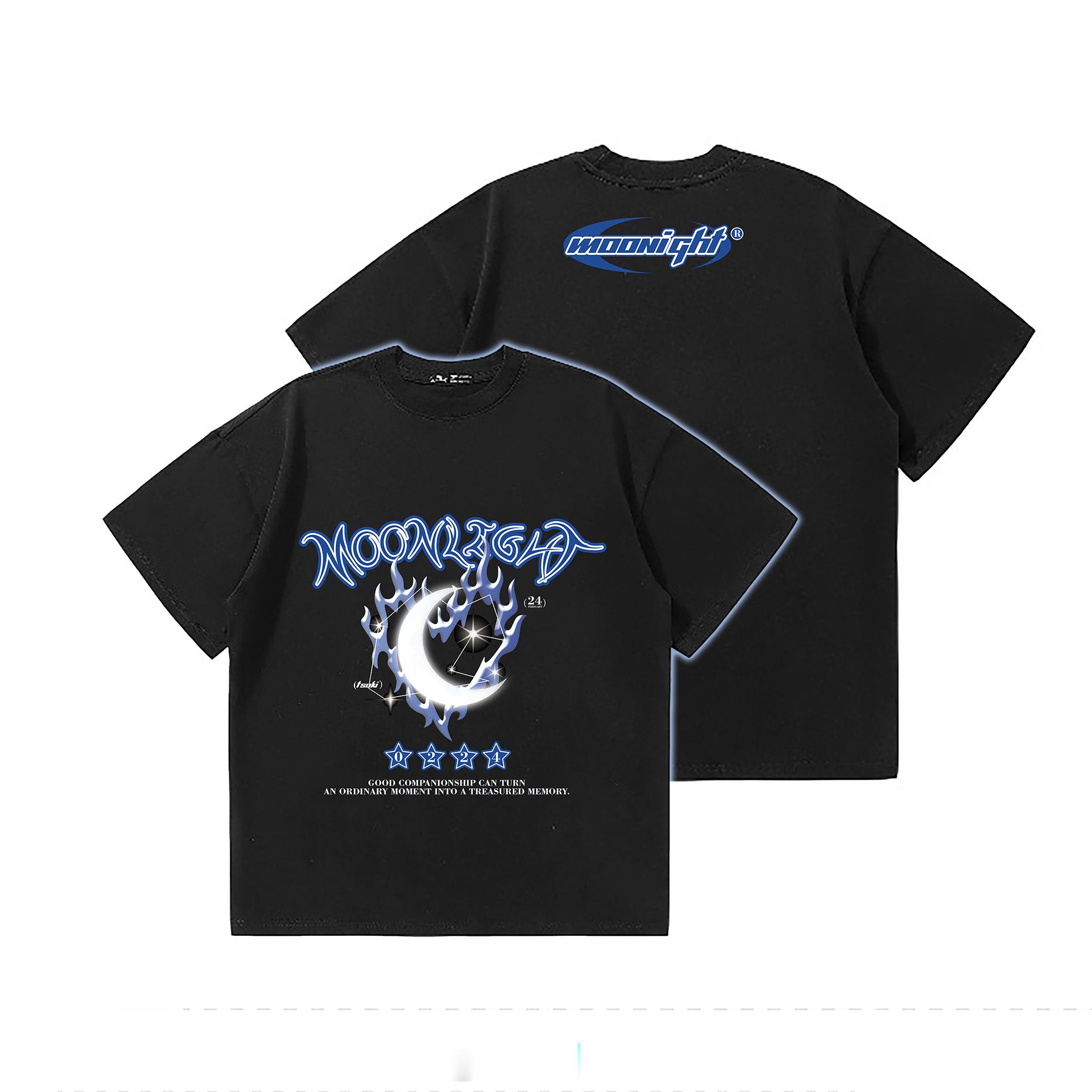 今年的生日礼盒💝做了新的T恤~然后呢由于服装厂没上班暂时只有这个预览图后续会增